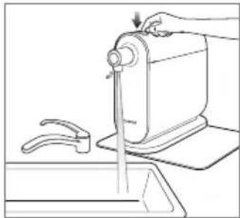 Brondell Cypress H630 - Descarga de agua del filtro antes del primer uso/después del cambio de filtro - 1