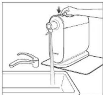 Brondell Cypress H630 - Filter flushing before first use and after filter changes. - 1
