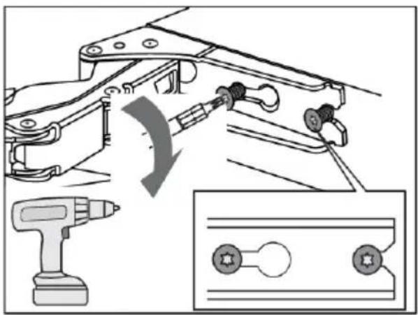 Atag KA8074K1C - Reversing the door opening direction - 2