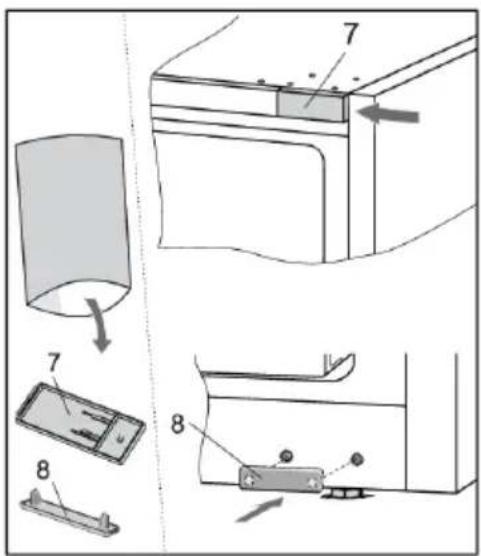 Atag KA8074K1C - Reversing the door opening direction - 2
