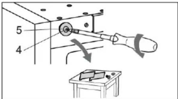 Atag KA8074K1C - Reversing the door opening direction - 3