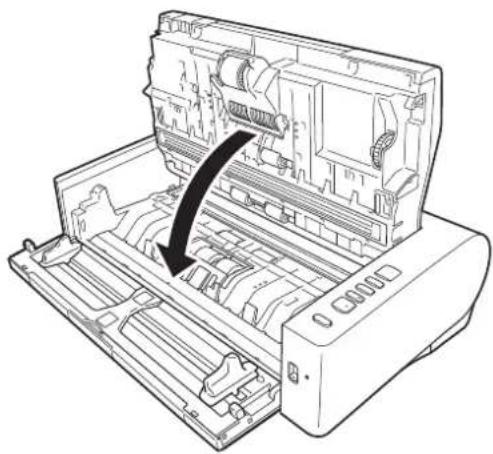 CANON imageFORMULA DR-M1060II - Ouverture et fermeture de la partie supérieure - 4