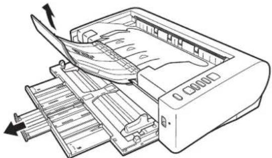 CANON imageFORMULA DR-M1060II - Ouvrez le bac d'alimentation des documents. - 4