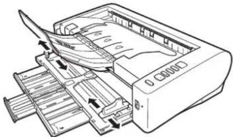 CANON imageFORMULA DR-M1060II - Ouvrez le bac d'alimentation des documents. - 5