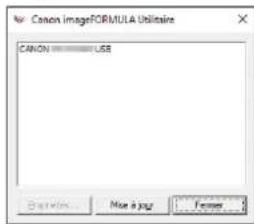 Canon imageFORMULA Utilitaire CANON USB Browse... Make a print... Finish...