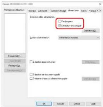 CANON imageFORMULA DR-M1060II - Procédure de paramétrage - 1