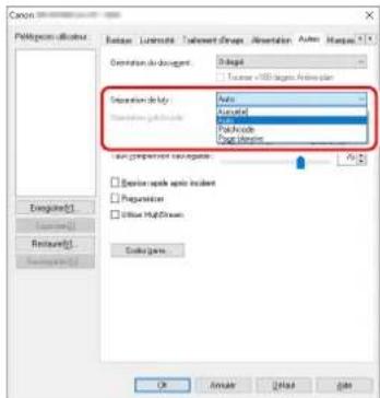 CANON imageFORMULA DR-M1060II - Si vous souhaitez utiliser la séparation de lots pour la numérisation - 2