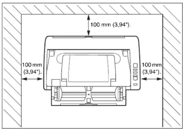 100 mm (3,94"). 100 mm (3,94"). 100 mm (3,94").