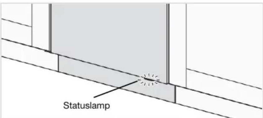 Atag DW7214MT - Statuslamp - 1