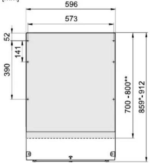Atag DW8215MT - Installation - 1