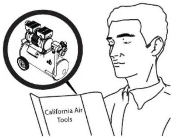 California Air Tools 8010 - INFORMACION IMPORTANTE - FAVOR DE LEER - 1