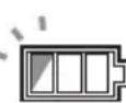 MAKITA DUC305 - Indicação da capacidade restante da bateria - 4