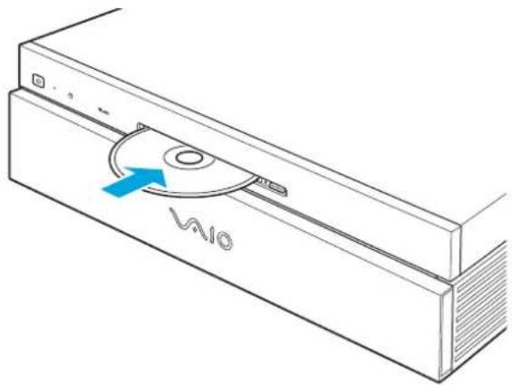 SONY Vaio VGX-XL302 - Utilisation du lecteur de disque optique - 1