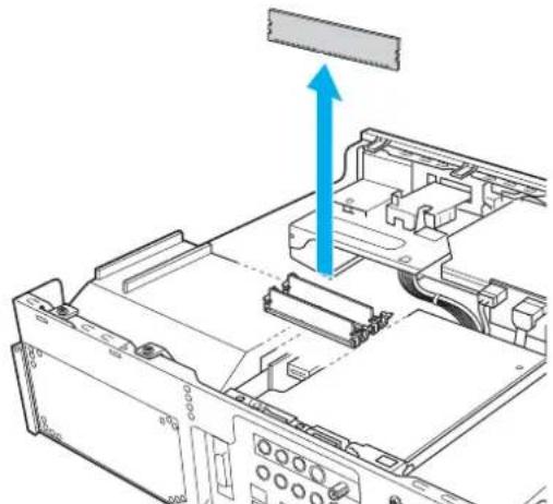 SONY Vaio VGX-XL302 - Retrait ou ajout d'un module de mémoire - 3