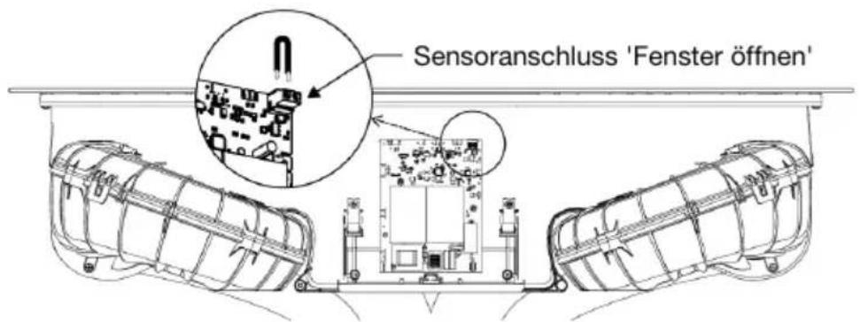 Atag HIDD28471SVI - AnschließeneinesSensors„Fensteröffnen“ - 1