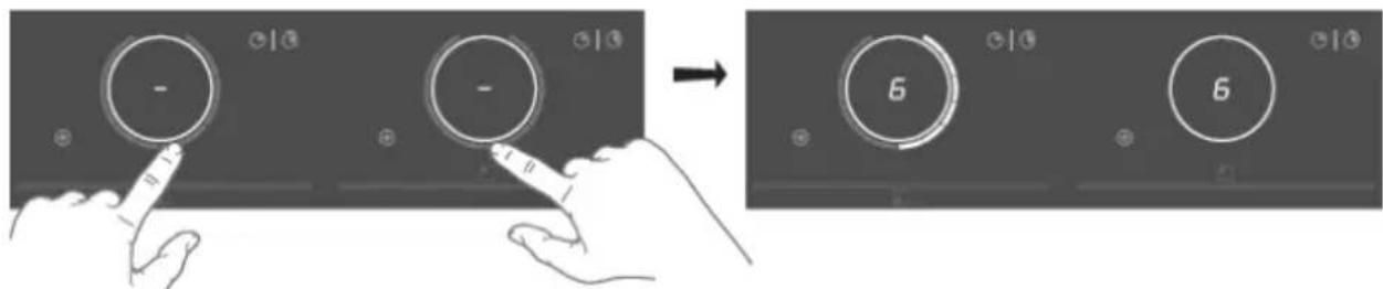 Atag HIDD28471SVI - ConnectingBridgeInductionzones - 1