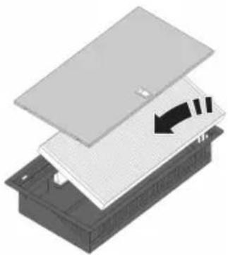 Atag HIDD28471SVI - Replacingrecirculationfilter(whenusingtherecirculationbox) - 1