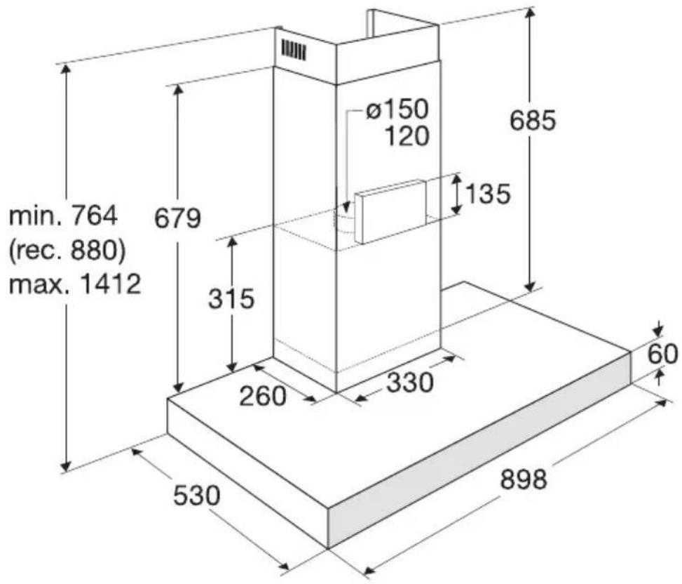 Atag WS9074MG - Wallhoods - 1
