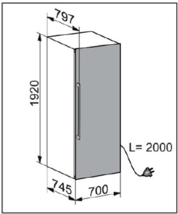 Atag KA8074K3C - Installation et raccordement - 1