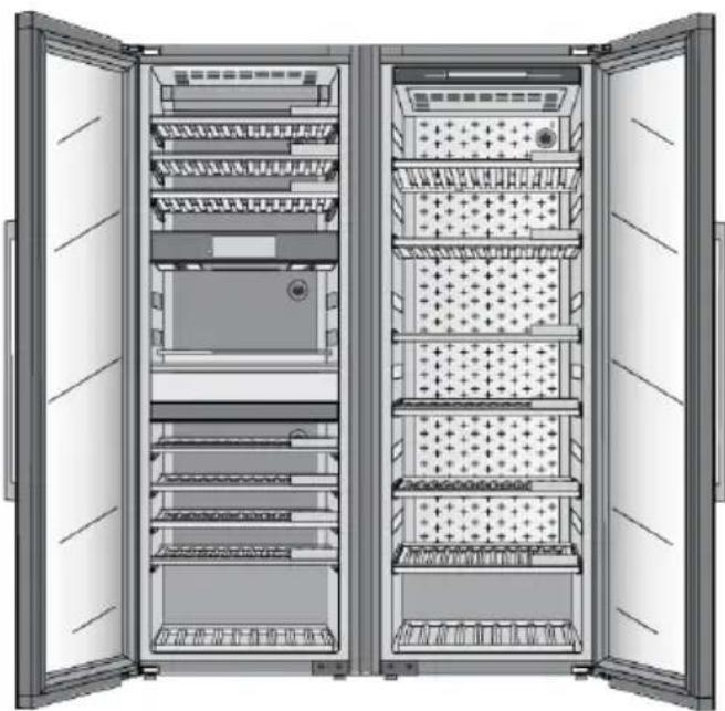 Atag KA8074K3C - Kit de montage côte à côte - 1