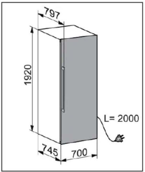 Atag KA8074K3C - Installation and connection - 1