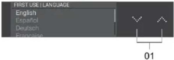 Atag KU8574K2C - Settingthelanguage - 1