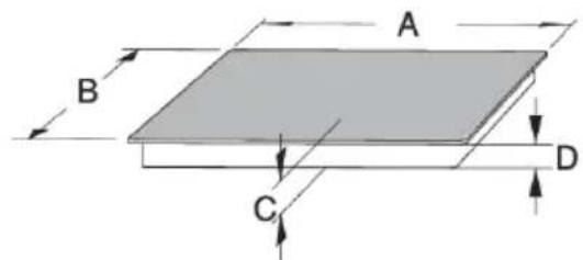 Atag HI28472SV - Keramisch,houtenofglazenaanrechtblad - 1