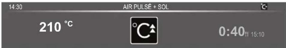 Atag CX4695D - État d'avancement de la cuisson - 2