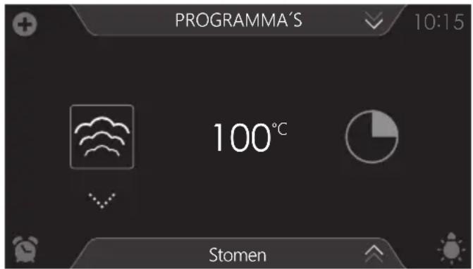 Atag CSX4685M - Een 'Stoom'-functie gebruiken - 1