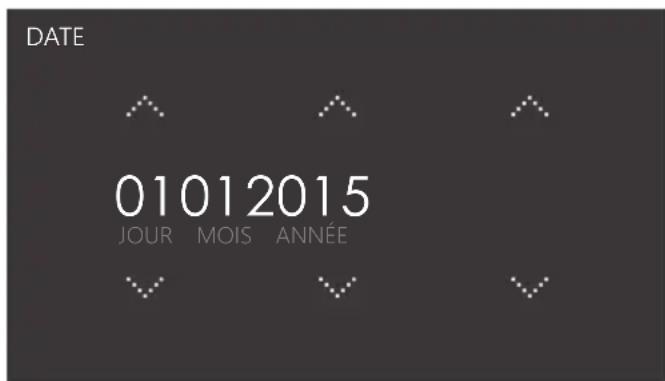 Atag CSX4685M - Définir la date - 1