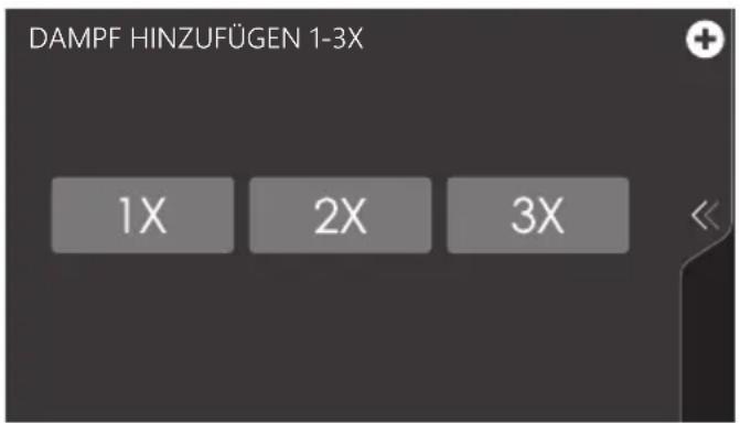 Atag CSX4685M - Dampf hinzufügen 1-3X - 2