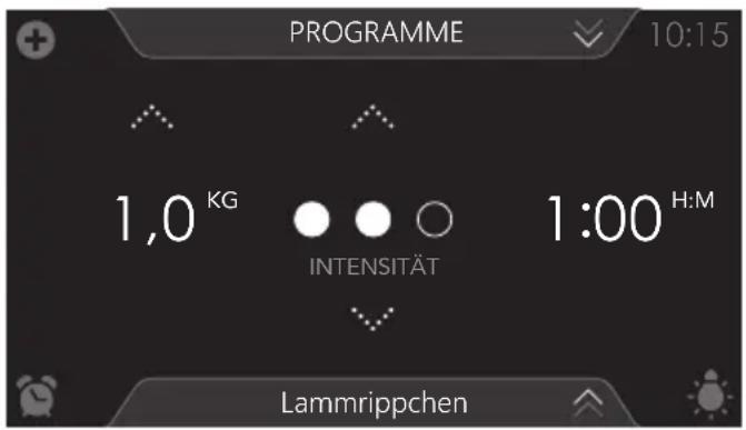 Atag CSX4685M - Programme auswählen - 3