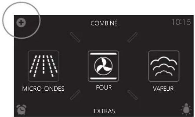 Atag CSX4685M - Utilisation du menu « Plus » - 1