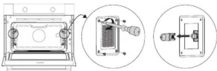Atag CX46121C - De ovenlamp verwangen - 4
