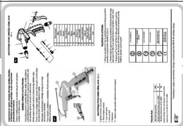 Technical diagram of a mechanical assembly with labeled components and specifications