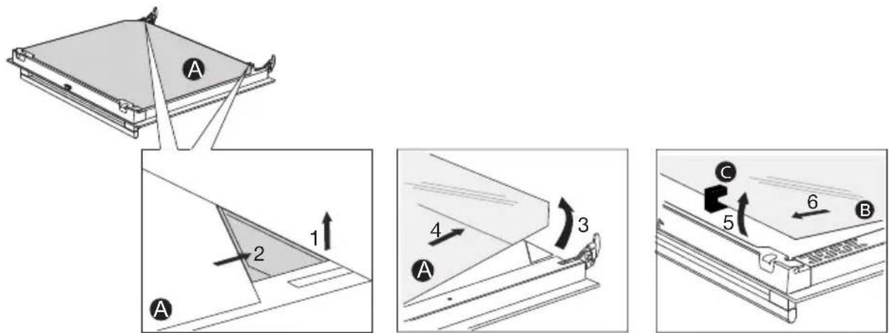 Atag OX6695C - Glas van de ovendeur verwijderen en terugplaatsen - 1