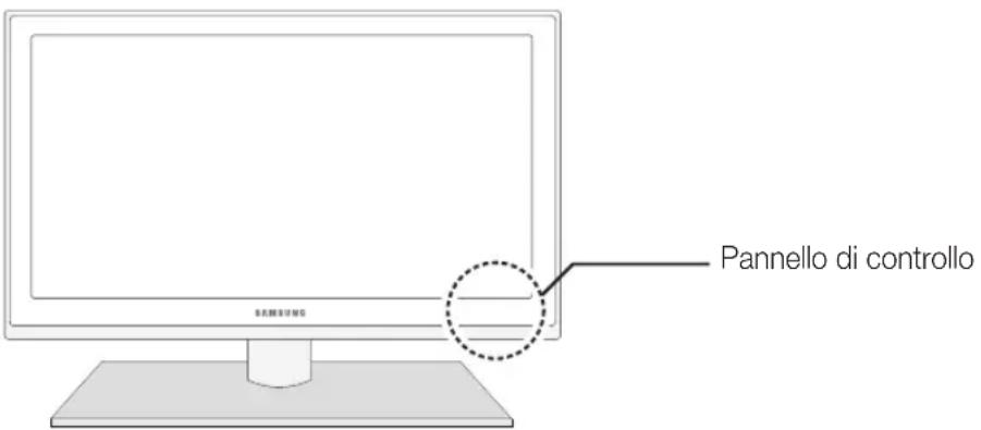 SAMSUNG UE46D6000TP - Vista del Pannello di controllo - 1