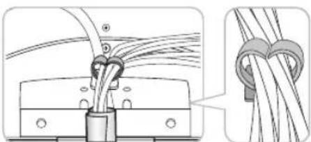 SAMSUNG UE46D6000TP - Assembling the Holder-Wire stand - 2