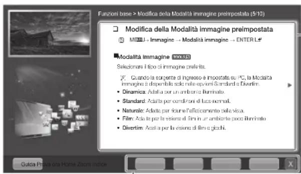 SAMSUNG UE46D6000TP - Visualizzazione dei contenuti - 1