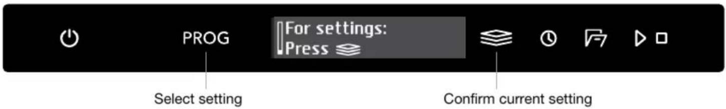 Atag DW7214MC - Settings - 1