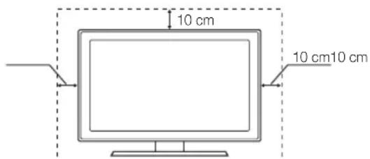 SAMSUNG PS59D6900DQ - Absichern des Aufstellbereichs - 1