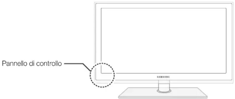 SAMSUNG PS59D6900DQ - Vista del Pannello di controllo - 1
