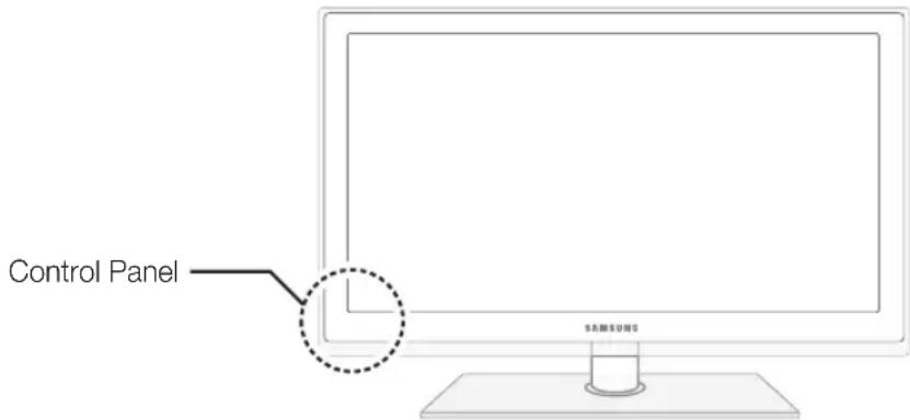 SAMSUNG PS59D6900DQ - Viewing the Control Panel - 1