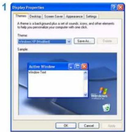 SAMSUNG SP-M220W - 2-10-1. Configuration de l'environnement du PC - 1