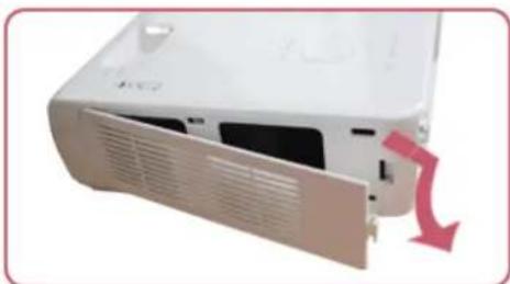 SAMSUNG SP-M220W - Remplacement et nettoyage du filtre - 1