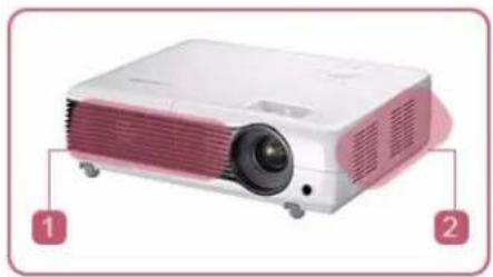 SAMSUNG SP-M220W - Ouvertures de ventilation - 1