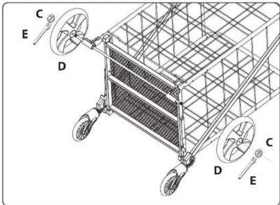 SereneLife SLSPCART50 - Stap 3 - 2