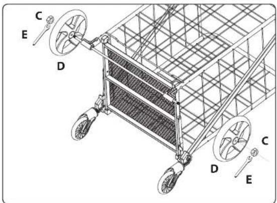 SereneLife SLSPCART50 - Adim 3 - 2