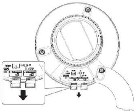 Hanwha XNO-9082R - Retrait d'une carte micro SD - 1