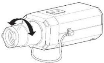 Hanwha XNO-9082R - Branchement du connecteur de l'objectif à diaphragme automatique - 2